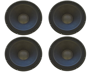 4 x Celestion FTR18-4080HDX 1000w RMS 18" Woofers Bundle Pack - Click Image to Close